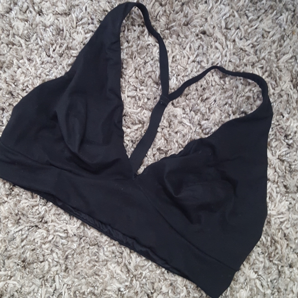 Unlined plunge bra